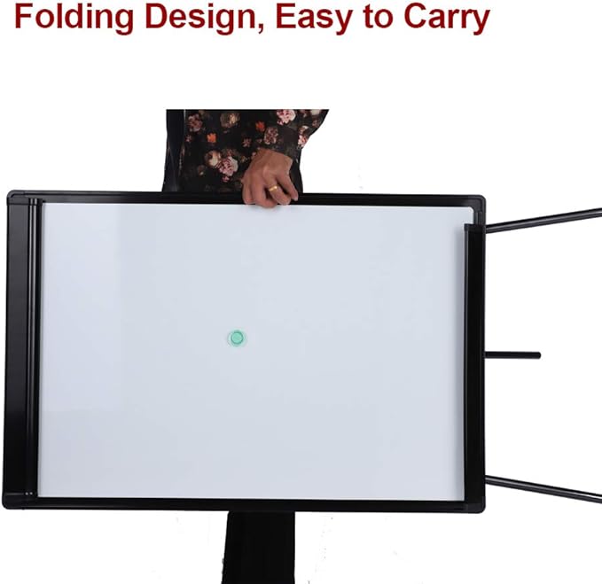 DexBoard 2 Pack Whiteboard Easel 36" x 24" Height Adjustable, Magnetic Dry Erase Board with Tripod Stand, Portable Presentation Easel Includes Flip Chart Paper Pad (25 Sheets), Magnets & Eraser