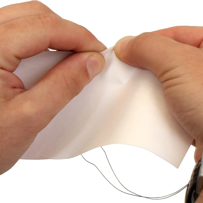 SmartSign 6.25 x 3.125 inch Blank White Shipping Tags with Wires (Size-8), Metal Eyelet, 7.5 mil HDPE Plastic, Writable, Pack of 1000