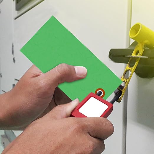 SmartSign (Pack of 1000) 4.75 x 2.375 inch “Green” Blank Tyvek Shipping Tags with Metal Eyelets, Size #5, 8 mil Thick Tyvek