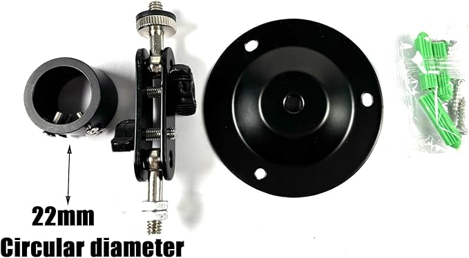 Laser Positioning Bracket Laser Module Fixing Bracket 360-degree Adjustable Positioning Bracket 22mm(22mm-1pack)