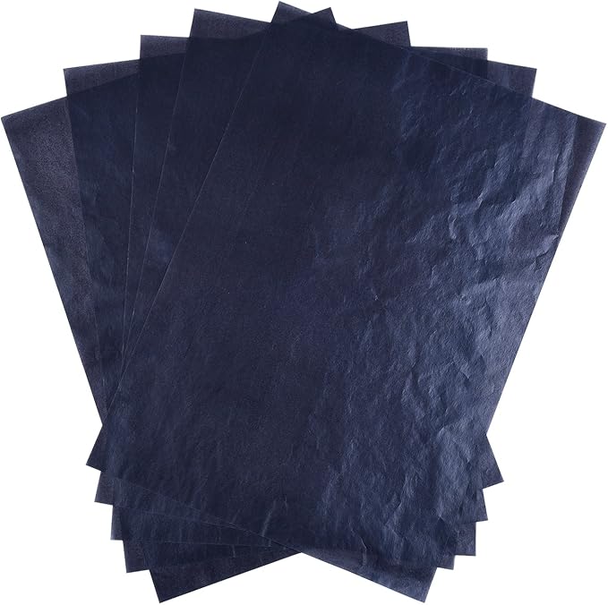Outus 30 Pack Carbon Papers for Tracing, Graphite Carbon Copy Tracing Paper for Canvas Wood(9 x 13 Inch,Black)