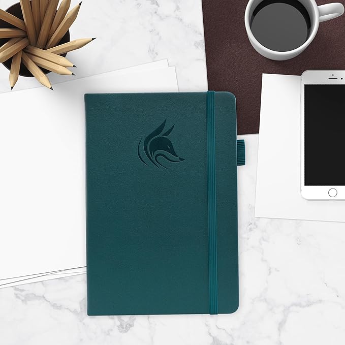Clever Fox Inventory & Sales Log Book for Small Business – Inventory Ledger Book, Inventory Notebook, Order Tracker Book for Purchases, Sales & Reorders – Undated, Hardcover, A5, Dark Teal