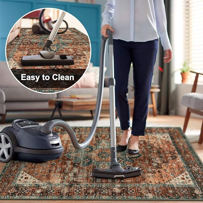 Anidaroel 48"x60" Chair Mat for Hardwood Floor/Tile Floor, Desk Chair Mat for Hard Floors, Under Desk Rug Protector for Rolling Chair, Computer Gaming Chair Mats, Low Pile Carpet Floor Mat