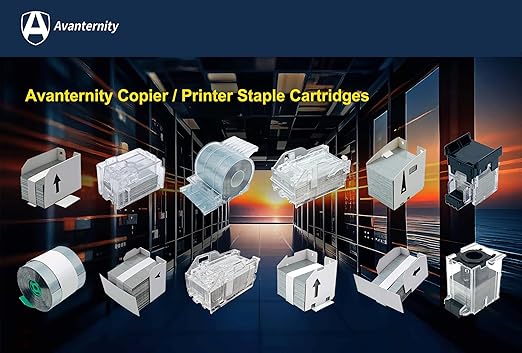Avanternity's Staple Refills, Compatible with Lexmark 12L0252 Staple Cartridges (Pack of 4 Boxes)