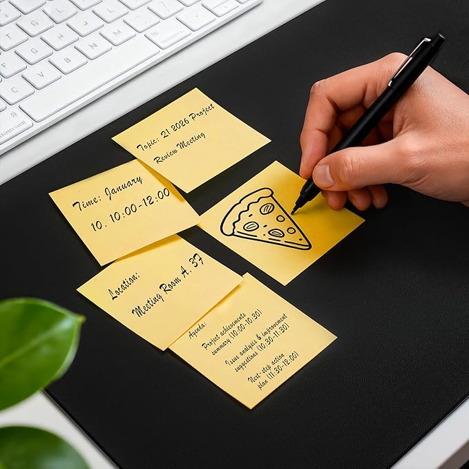 Jotsome Leather Desk Pad Mat, Non-Slip Desk Blotter Pad - Desk Protector for Office, Home, Laptop, and Desktop, Gift for The Holidays (Sage, 34" x 17")