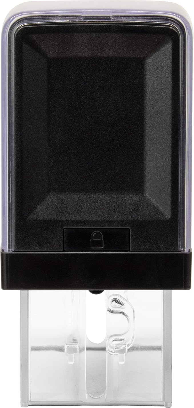 COLOP Extra Large Size Self Inking Custom Text Stamp - Choose from Many Fonts & 15 Ink Colors