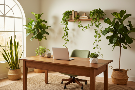 Bring the Outdoors In: The Best Plants for Your Home Office