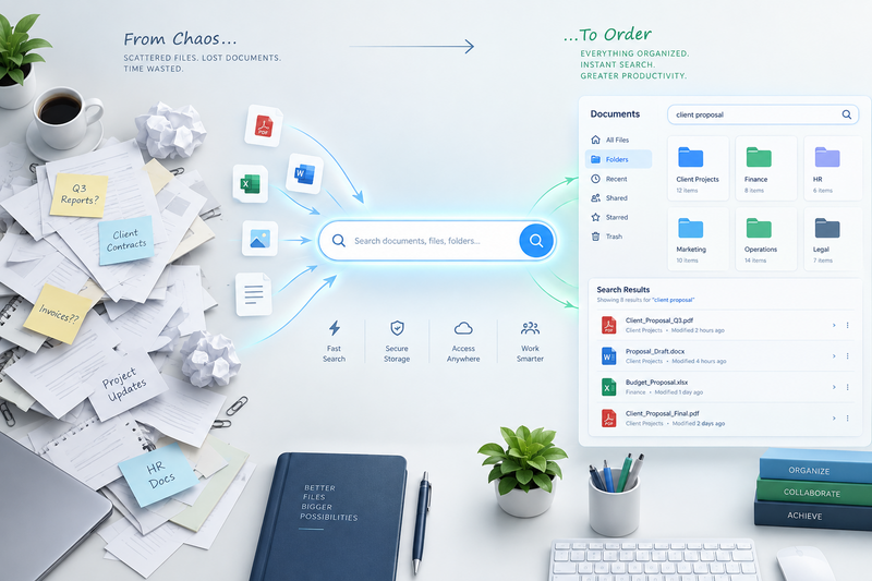 From “Where Did I Put That?” to Found in Seconds: Build a Smarter Document System