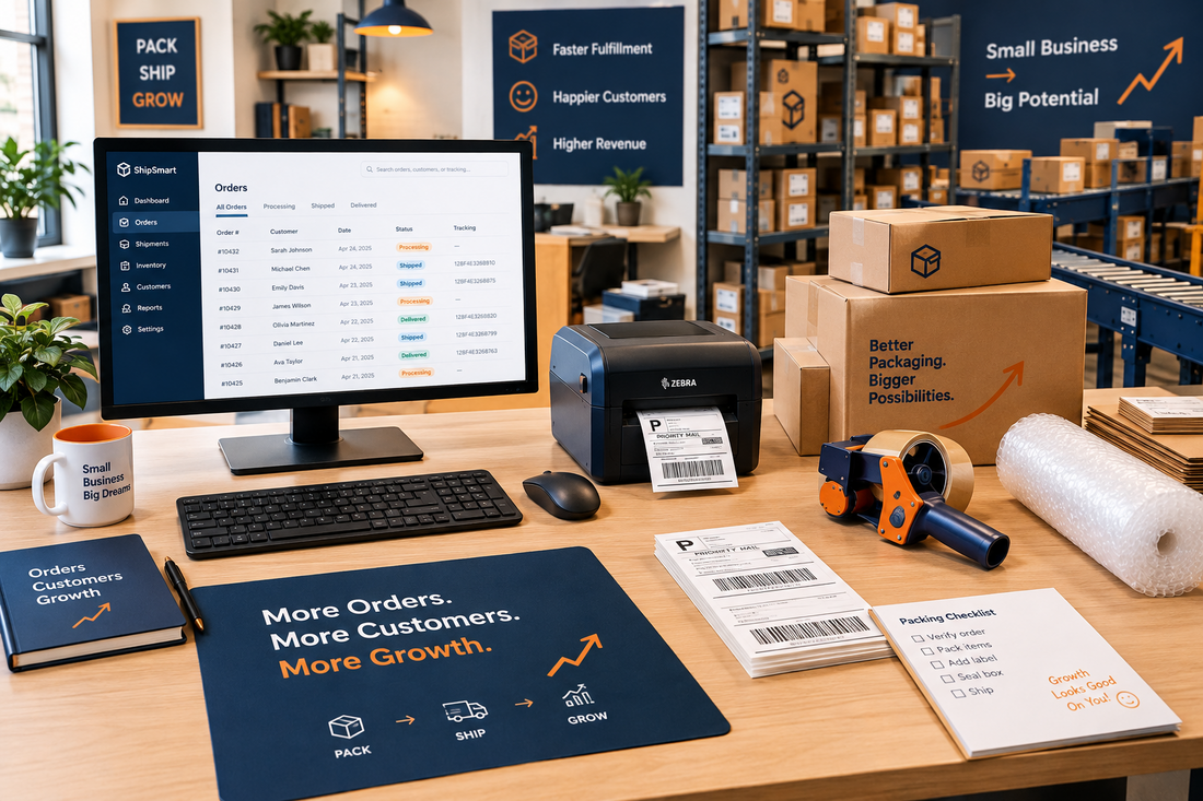 From First Order to Fifty: Build a Shipping Station That Can Grow With Your Business