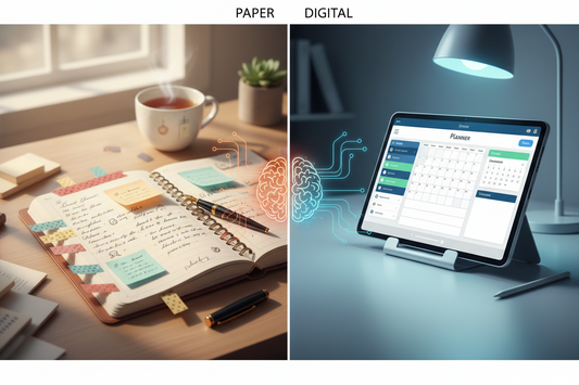 Paper vs. Digital Planners: Which Is Better for Your Brain?