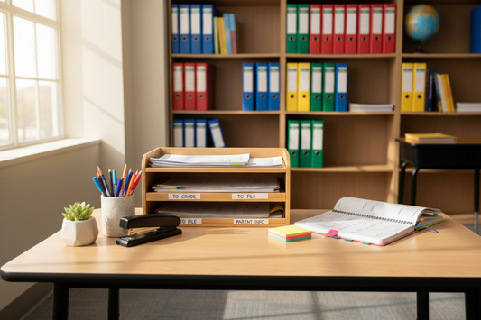 The Perfect Teacher Desk: Simple Organization Ideas for a Smoother School Day
