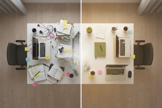 The Science of Clutter: Why a Messy Desk is Ruining Your Focus