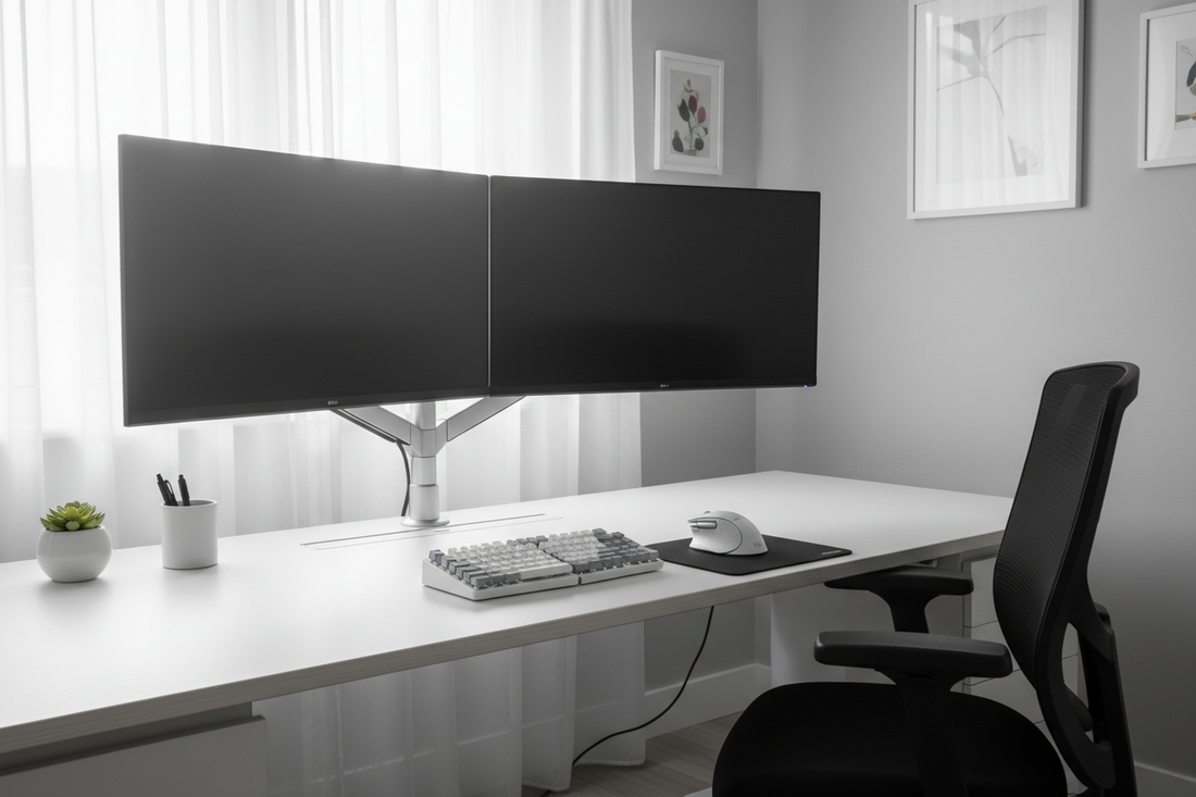 The Ultimate Guide to an Ergonomic Dual Monitor Setup