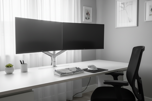 The Ultimate Guide to an Ergonomic Dual Monitor Setup