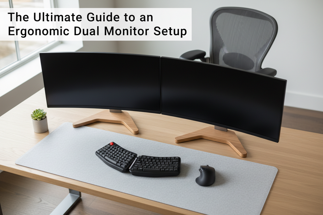 The Ultimate Guide to an Ergonomic Dual Monitor Setup