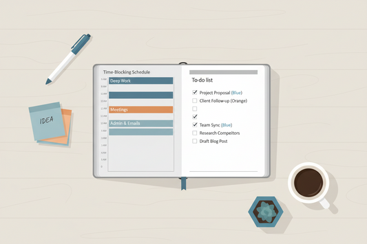 Time-Blocking vs. To-Do Lists: How to Design a Daily Planner That Works