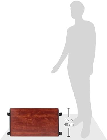 Lorell 87526 Keyboard Tray, 26" x15-3/8, Cherry
