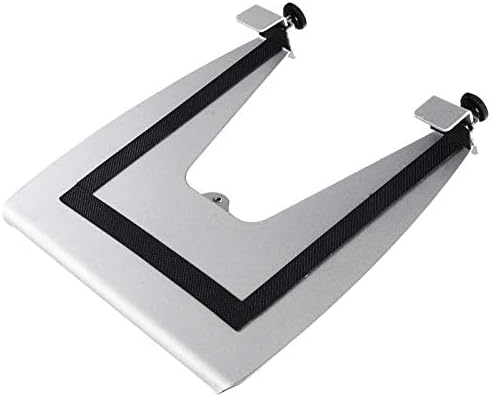 XSJ8013WT Wall Mount Laptop Holder Ultra Long Arm Aluminum Mechanical Spring Full Motion Laptop Mount Arm Monitor Holder Lapdesk (Silver)