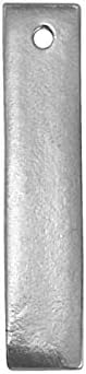 ImpressArt Artisan Rectangle Stamping Blanks (3, Pewter)