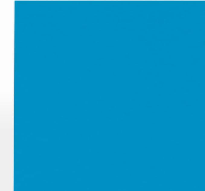 LUXPaper 8.5" x 11" Cardstock | Letter Size | Pool Blue | 100lb. Cover (183lb. Text) | 50 Qty