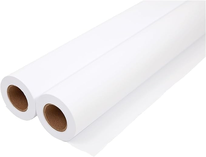 Limited Papers Engineering White Bond | Precision Printing with 36" x 650' Limited Papers CAD Paper Roll (2 Pack, 3" Core), Ensuring Consistent Results and Optimal Clarity,