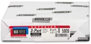 Limited Papers (TM), Carbonless Sheets, Superior, Pre Collated, Multi part, Bond Finish. (3 Part Straight, 8.5 x 11, White/Canary/Pink (5909)., 1 Ream)