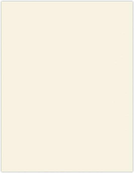 LUXPaper 8.5" x 11" Cardstock | Letter Size | Natural | 80lb. Cover | 50 Qty