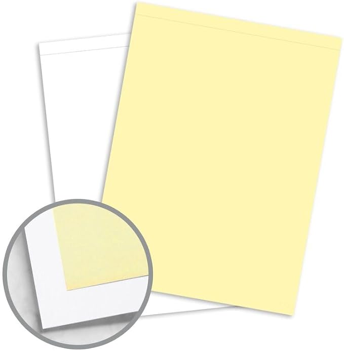 Limited Papers (TM), Carbonless Sheets, Superior, Pre Collated, Multi part, Bond Finish. (2 Part Straight, 8.5 x 11, White/Canary (5914), 5 Reams)