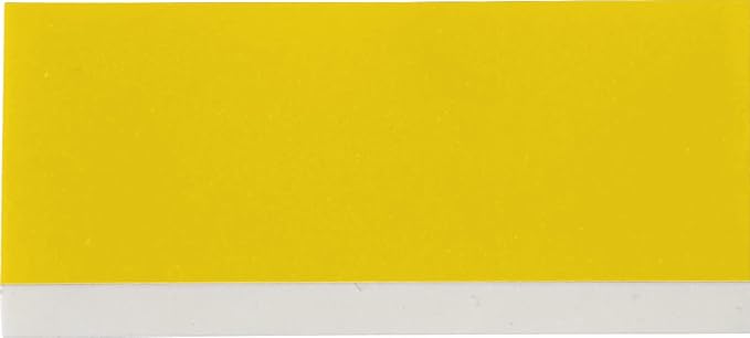 Brady Authentic (M21-500-595-YL) All-Weather Vinyl Label for Indoor/Outdoor ID, Lab and Equipment Labeling, Black on Yellow- For M210, M210-LAB, M211, BMP21-PLUS and BMP21-LAB Printers, .5" W 21' L