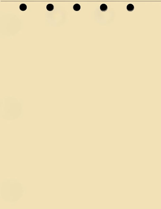 Limited Papers(TM) Writing and Copy Paper, Variation of Colors 8.5" x 11", 5 Hole Top-Punched, 20 Pound Text, 500 Sheets Per Ream. (500, Tan)