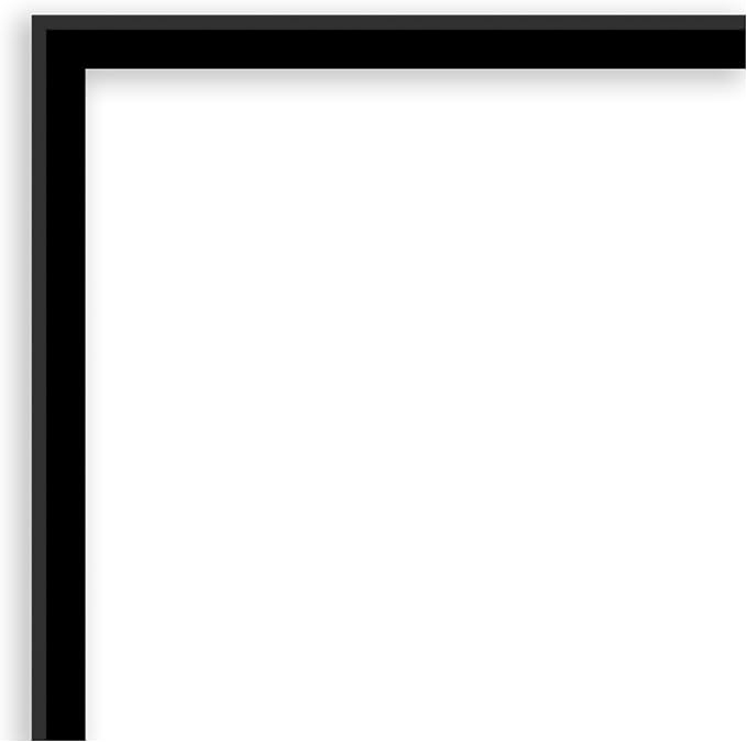 Amanti Art Black Framed Magnetic Board 17x21 Small Vision Board for use with Magnets, 100% Metal Sheet to Display Items as Office Decor or for Home Organization in mudroom, Kitchen or Kids Room