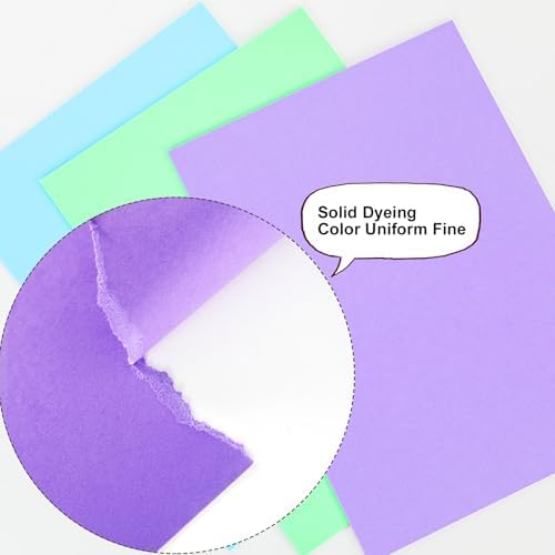 40 Sheets Red Card Stock, 180gsm/65lb Cardstock Paper 8.5" x 11", Bulk Craft Paper for Printing, Crafting, Scrapbooking, Party Decorations