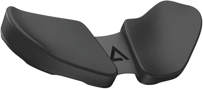 DELTAHUB Carpio 2.0 - Right-Handed Truly Ergonomic Wrist Rest for Mouse, Carpal Tunnel Support, Pain Relief, Anti-Fatigue, Easy Glide, Sleek, Office, Computer, Laptop, Gaming - Large, Black
