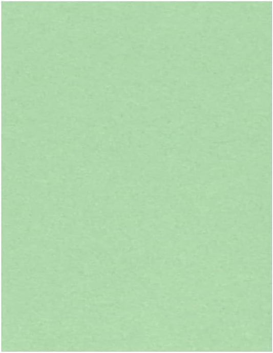 LUXPaper 8.5" x 11" Cardstock | Letter Size | Pastel Green | 65lb. Cover | 50 Qty