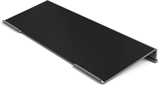 Beego Ergonomic Computer Keyboard Stand - Black Acrylic Keyboard Riser Tilted Keyboard Holder Keyboard Tray with Black Non-Slip Strip for Easy Typing at Home School Office Desk Accessories