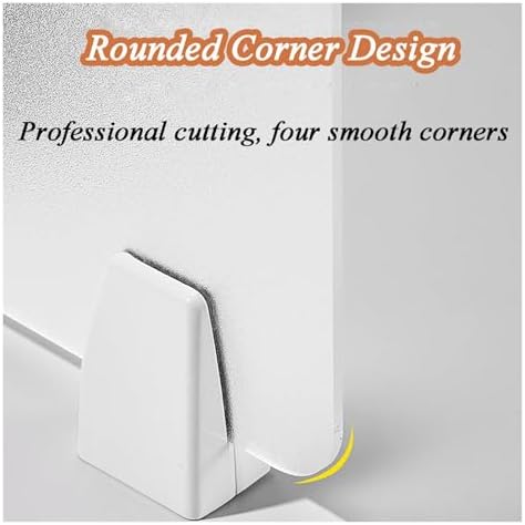 Portable Frosted Acrylic Desk Divider - Free Standing Privacy Panel for Office & Home - Student Test Shield, Desktop Privacy Screen, Noise Reduction, Workstation Privacy Solution
