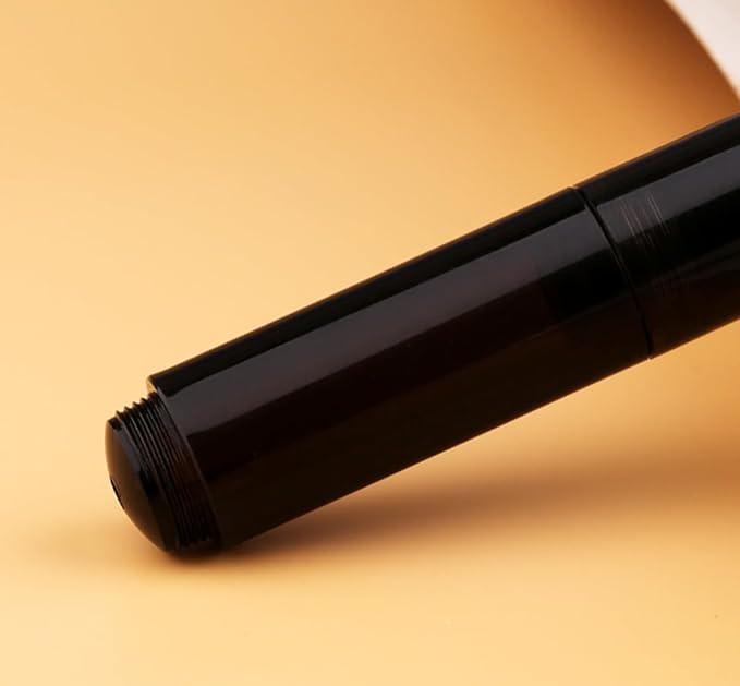 czxwyst Majohn Wancai 2.0 Mini Pocket-Size Eyedropper Fountain Pen (F Nib 0.5mm, Black)