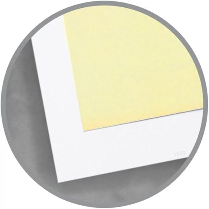 Limited Papers (TM), Carbonless Sheets, Superior, Pre Collated, Multi part, Bond Finish. (2 Part Straight, 8.5 x 11, White/Canary (5914), 5 Reams)