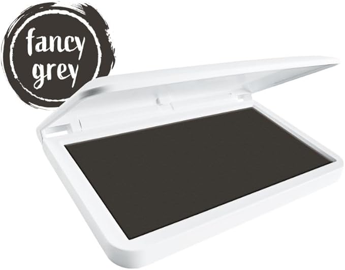 COLOP Make Series, Ink Stamp Pads, with Non-Toxic Premium Ink, Water-Based Acid-Free (Fancy Grey, Make 3-3-1/2" x 6-1/4")