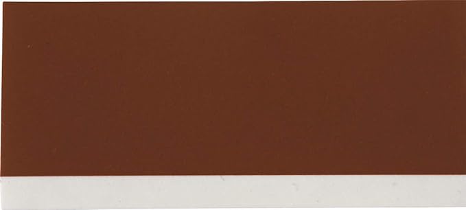 Brady Authentic (M21-750-595-BR) All-Weather Vinyl Label for Indoor/Outdoor ID, Lab and Equipment Labeling, White on Brown- ForM210, M210-LAB, M211, BMP21-PLUS and BMP21-LAB Printers, .75" W, 21' L