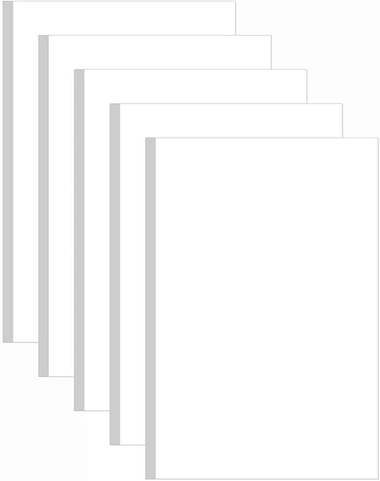 (5-Pack) 11" x 17" Blank Print Paper, 225Sheets/450Pages Blank Loose-Leaf Paper, Ledger Size Printing in Office, 100gsm Blank Paper