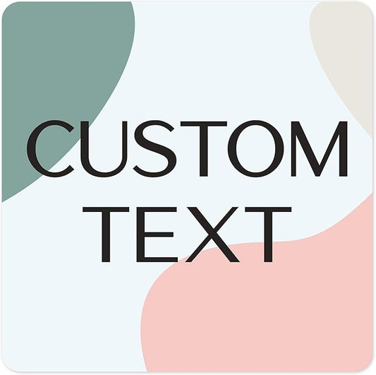 Custom Sign, Custom Street Sign, 11 Font Colors, 13 Font Styles, 4 Hole Options, 22 Sizes, 30x30 Inches, Rust Free DiBound, Fade Resistant, Made in USA by My Sign Center (Minimalist)