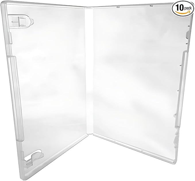 CheckOutStore 10 Clear Storage Cases 14mm for Rubber Stamps (No Hub)