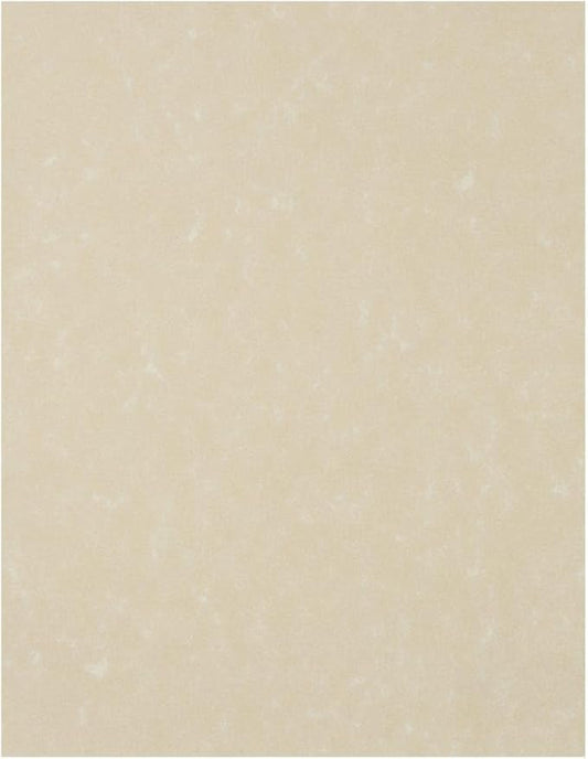 LUXPaper 8.5" x 11" Paper | Letter Size | Cream Parchment | 60lb. Text | 50 Qty