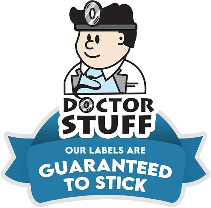 2024 MINI Year Labels, Doctor Stuff 2024 Chart Stickers, Purple Color Coded, Ames Small Style, USA Made Year Stickers for End Tab File Folders, 500/Roll, 1 Roll, 1/2" x 1-1/2"