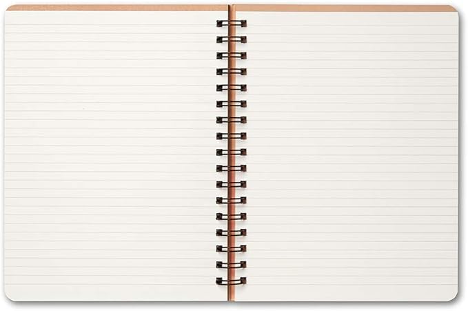 Compendium Spiral Notebook - You are here. Now, everything is possible. — A Designer Spiral Notebook with 192 Lined Pages, College Ruled, 7.0”W x 9.25”H