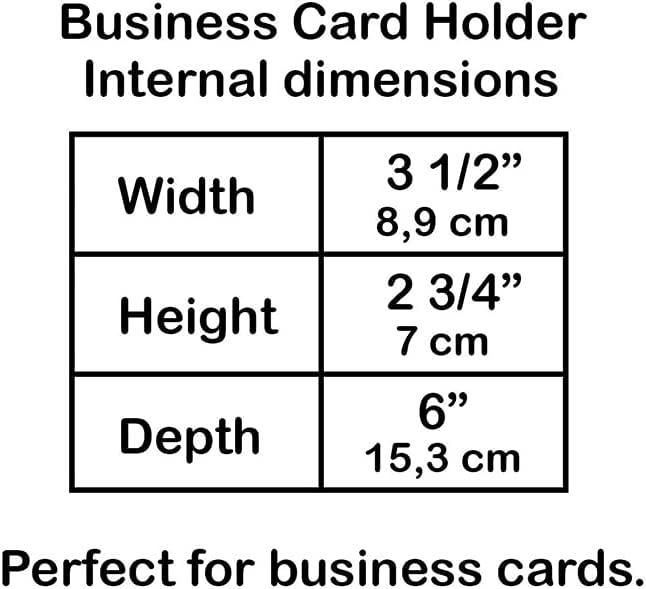 Acrimet Index Business Card Size File Holder Organizer Box Metal Base Heavy Duty (AZ Index Cards and Divider Included) (White Color with Clear Crystal Plastic Lid Cover)