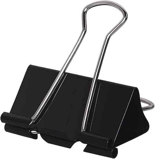Extra Large Binder Clips 2 Inch (60 Pack), Heavy Duty Big Binder Clips Big Paper Clamps for Office and Home Supplies, Black