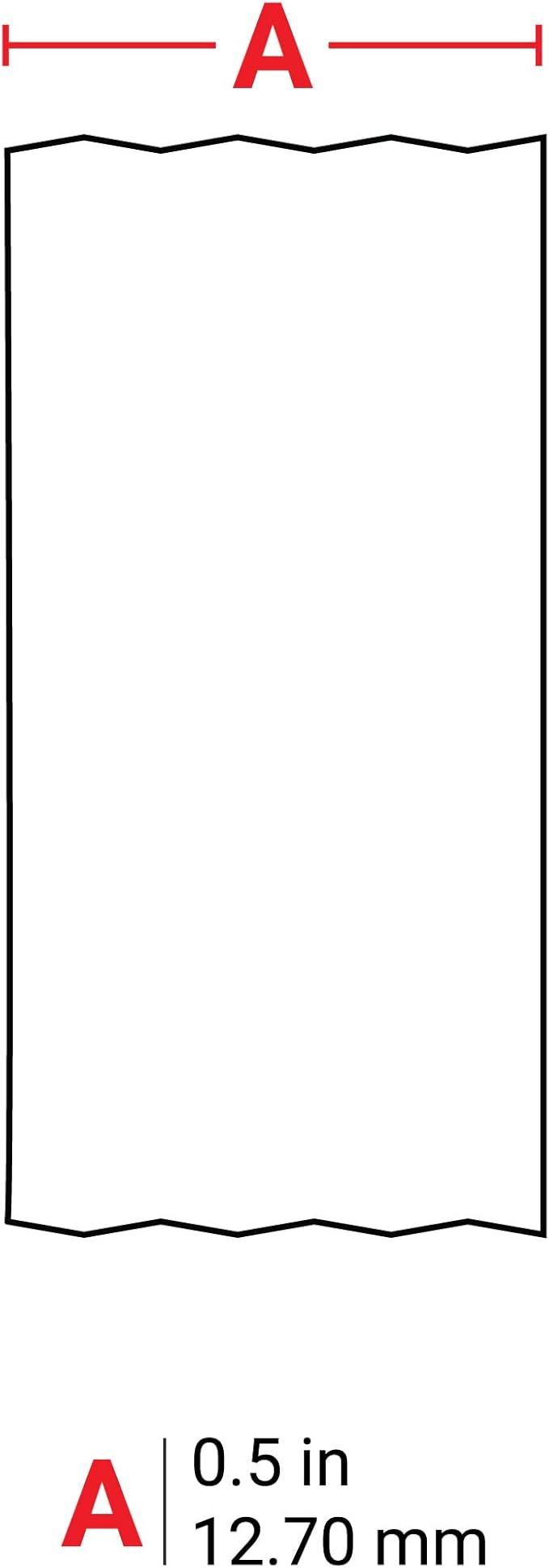 Brady Authentic (M21-500-595-PL) All-Weather Vinyl Label for Indoor/Outdoor ID, Lab and Equipment Labeling, White on Purple- ForM210, M210-LAB, M211, BMP21-PLUS and BMP21-LAB Printers, .5" W, 21' L