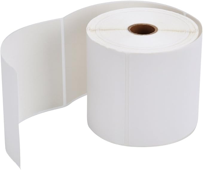 MFLABEL 4x6 Direct Thermal Shipping Labels - 10 Rolls of 450 Labels/Roll, Compatible with Zebra 2844/ZP450/ZP500/ZP505, USPS/FedEx/UPS/Amazon Shipping, Smudge-Resistant & Permanent Adhesive